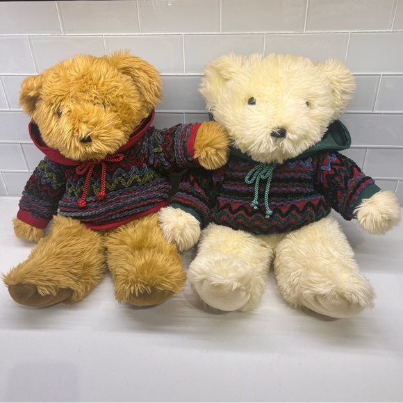 Dan Dee Collectors Choice Cuddly Teddy Bear Plush Medium 20” in Knitted Sweater - Picture 9 of 9